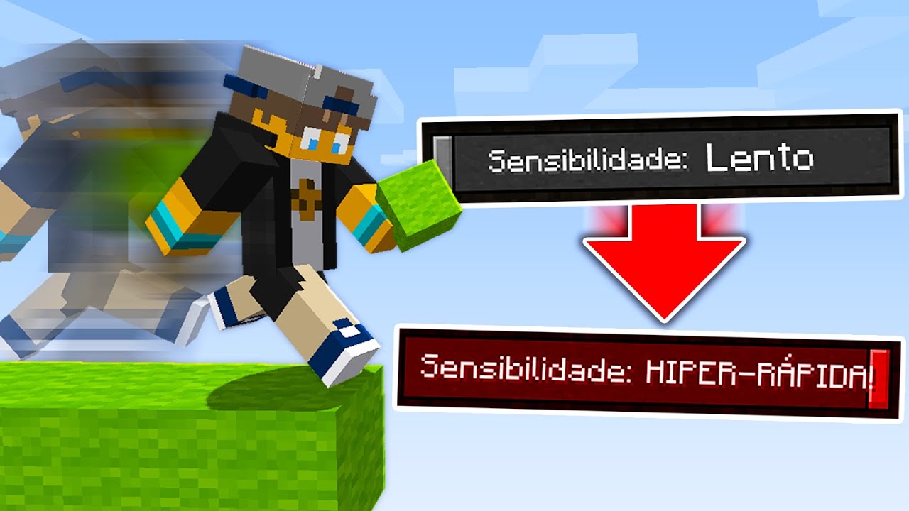 Bedwars  a cada partida minha sensibilidade piora