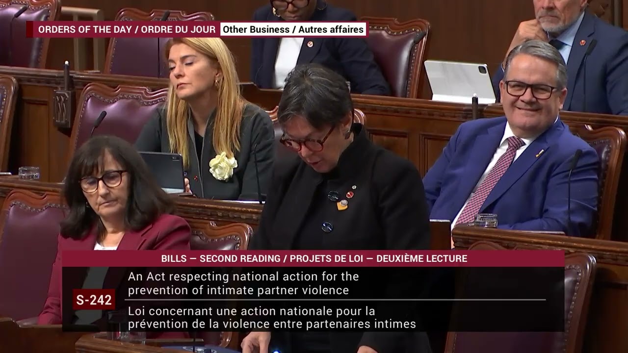 Senator Pate Speaks on Bill S-242 (Georgina’s Law)
