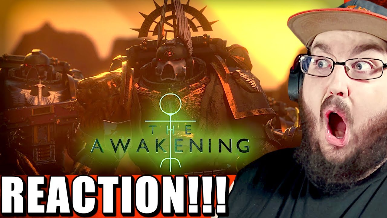 WARHAMMER 40K NOOB WATCHING: The Awakening - Warhammer 40K FanAnimation short movie REACTION!!!