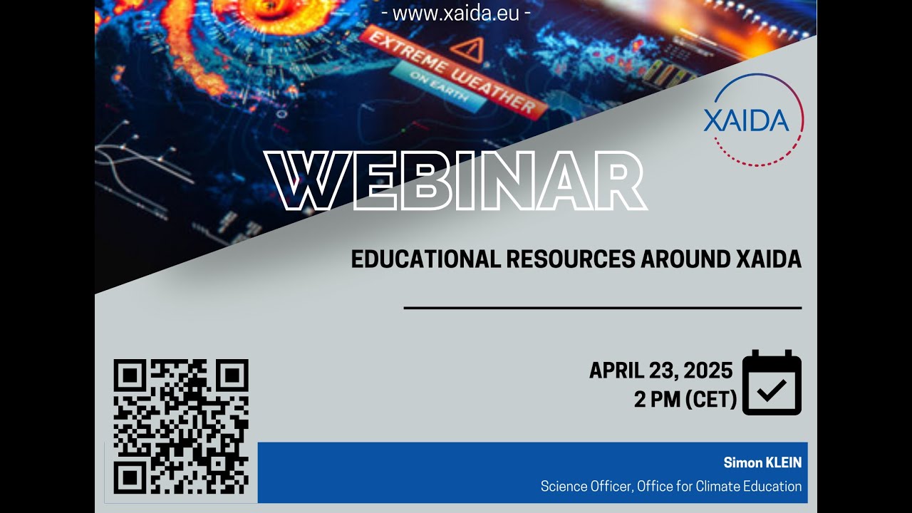 XAIDA Webinar #17 - Educational Resources around XAIDA - Dr. Simon Klein