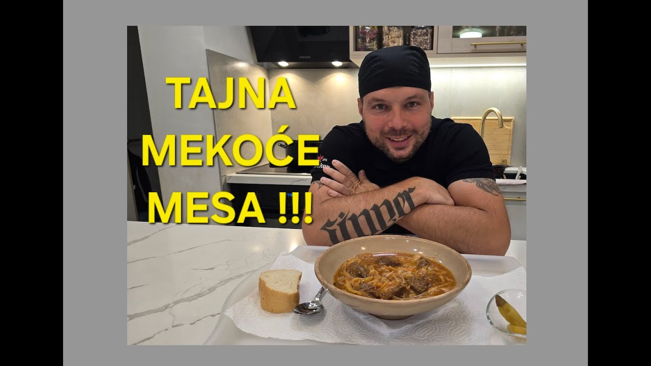 SLATKI KUPUS SA JUNETINOM (Čorba) - Kako Meso Uvek Da Bude Meko?