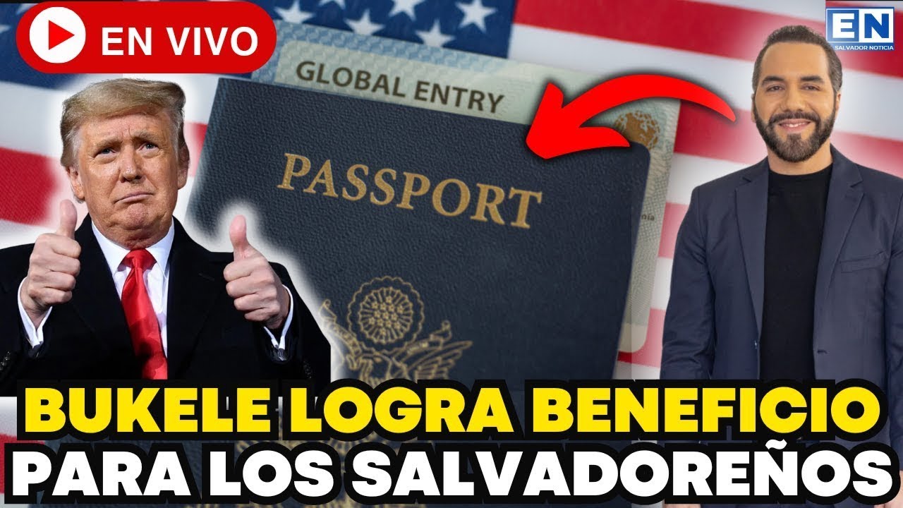 ¡PRESIDENTE BUKELE CELEBRA IMPACTANTE BENEFICIO PARA EL SALVADOR JUNTO A DONALD TRUMP!