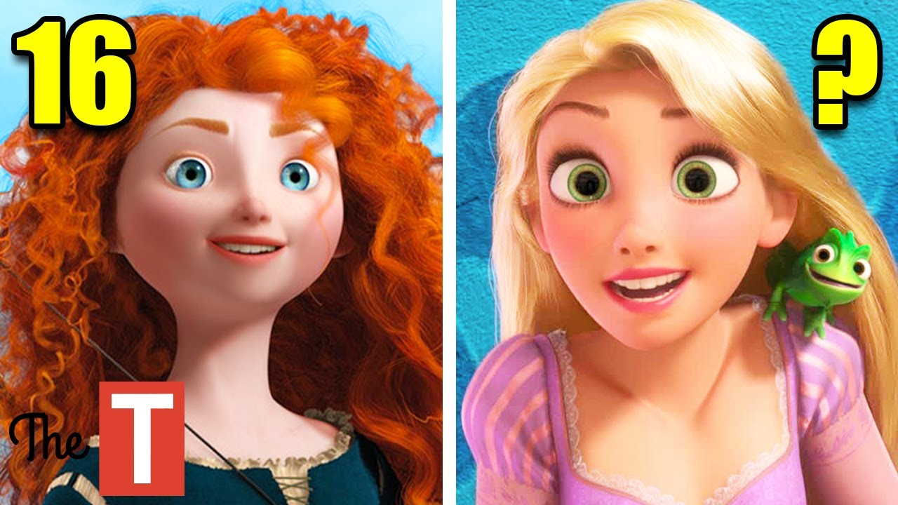 Disney Princesses Real Ages And Origins