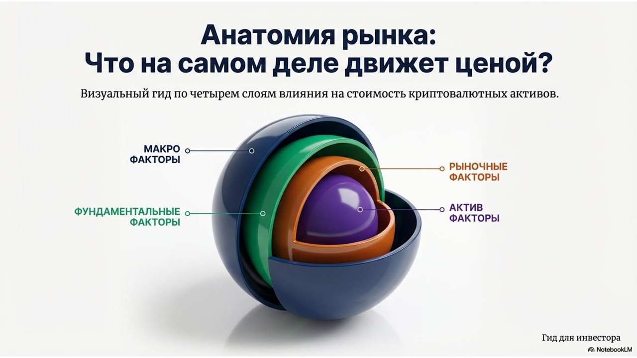 Биткоин по 100к или 0? Что реально двигает цену, а не болтовня в Telegram