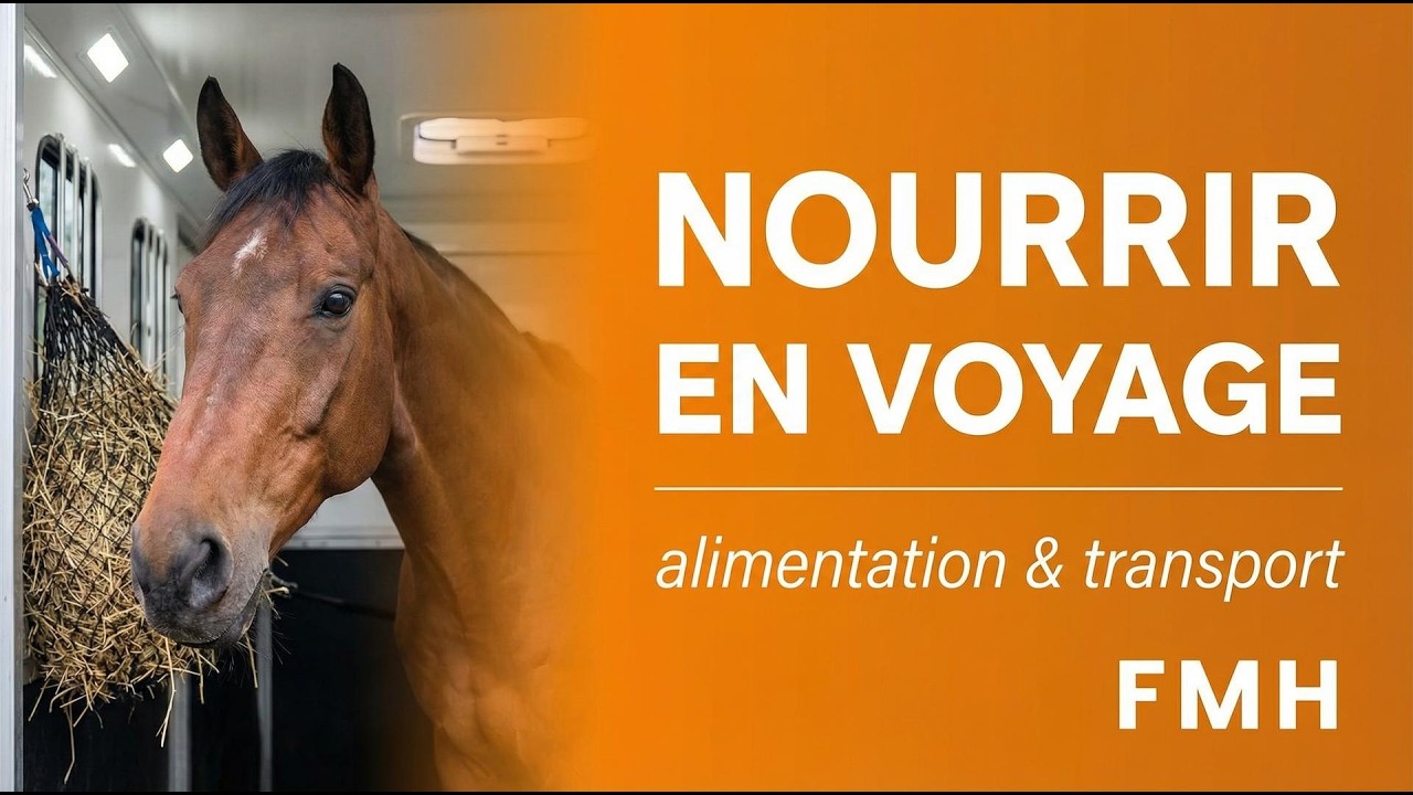 Manifestations dans le respect du cheval    Alimentation et voyage   Charles Barré   IENA   Institut