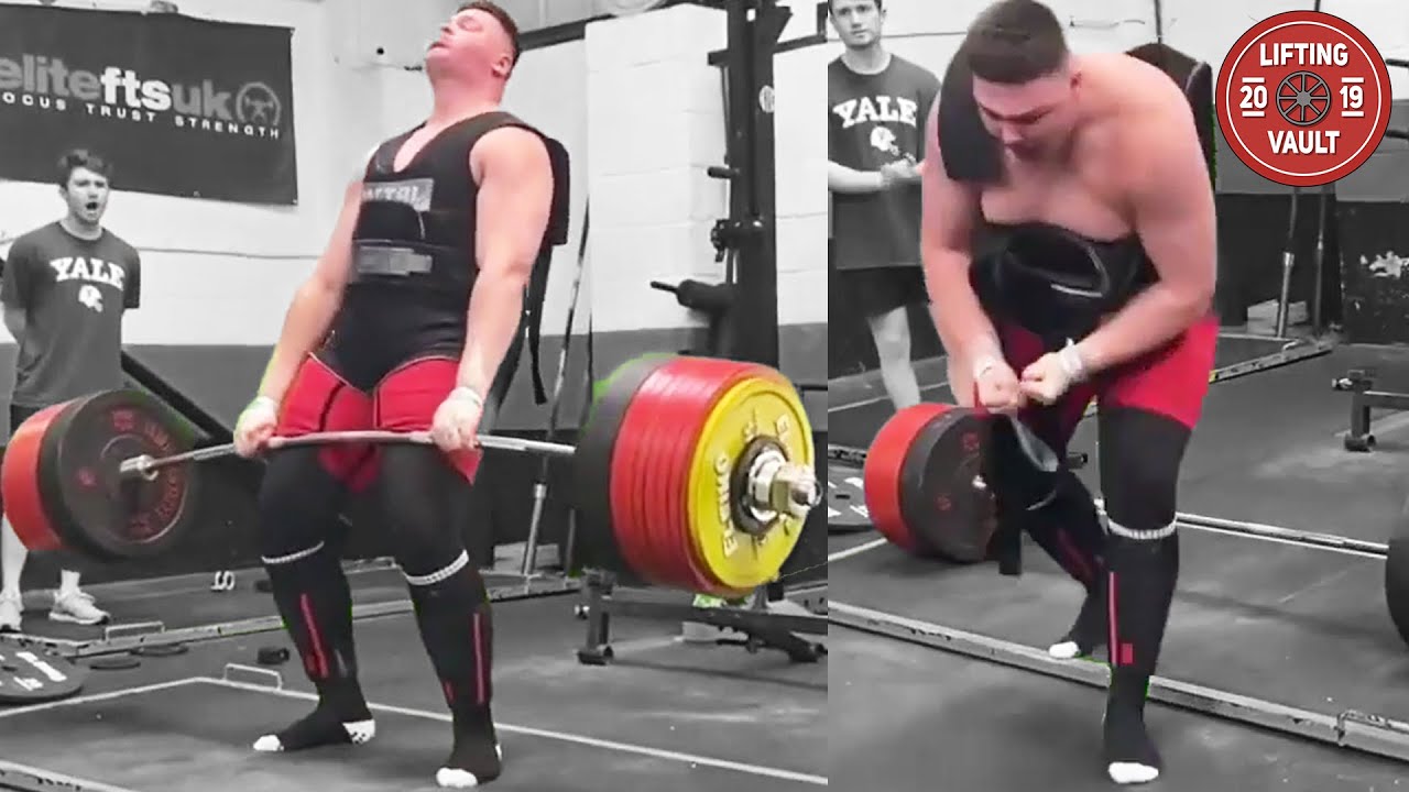 He Broke The Strongman Deadlift World Record (Junior)