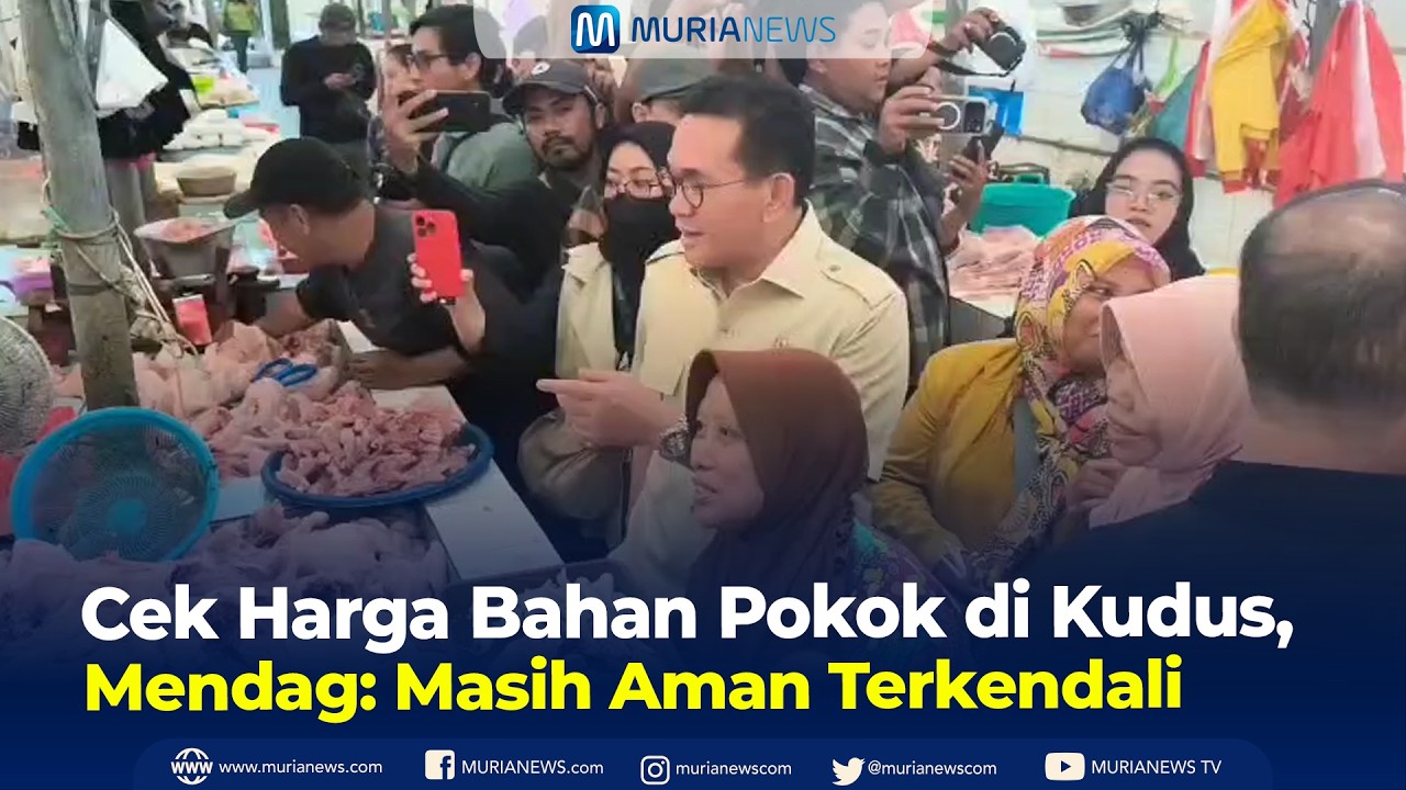 Cek Harga Bahan Pokok di Kudus, Mendag: Masih Terkendali