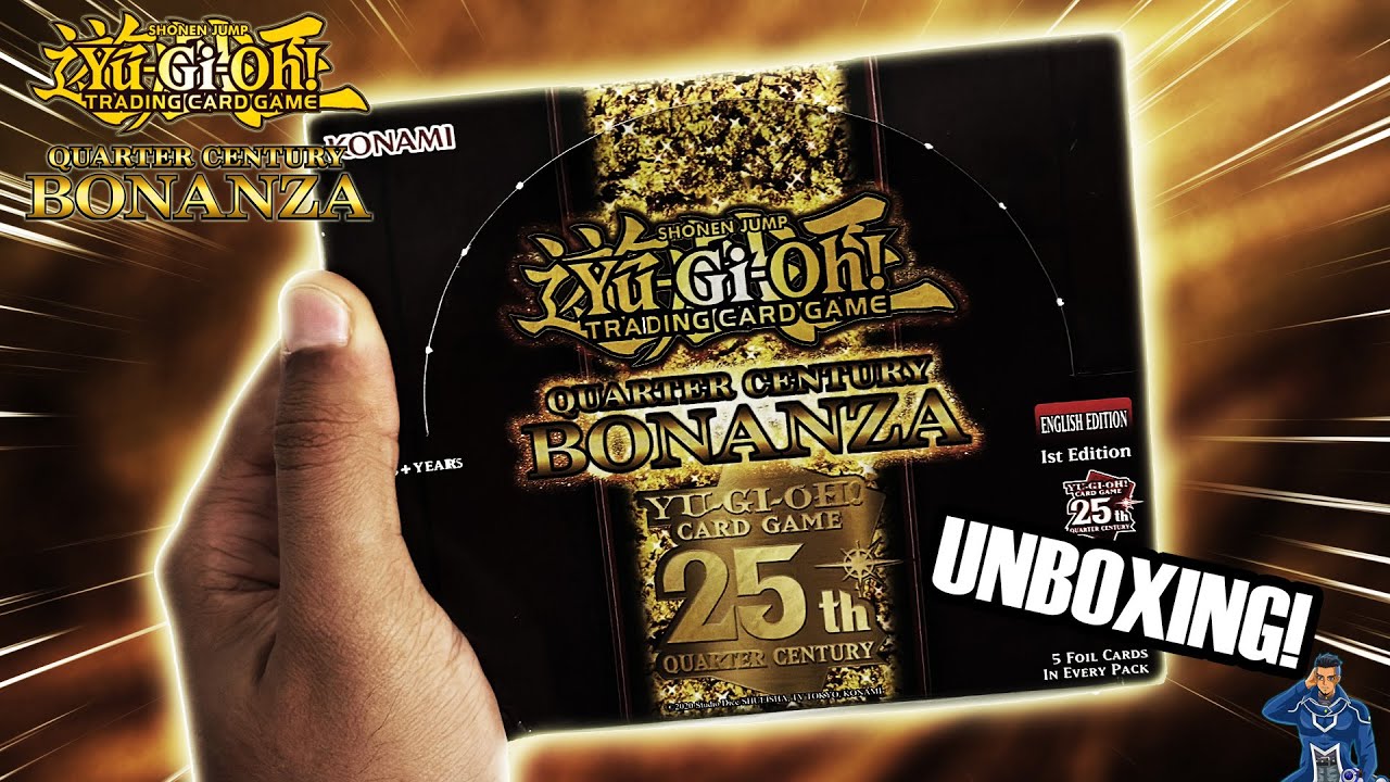 Yu-Gi-Oh! Abriendo una BOOSTER BOX del QUARTER CENTURY BONANZA