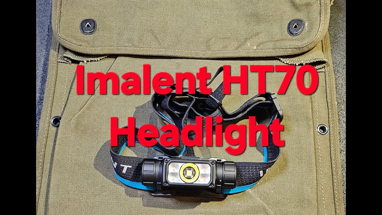 Распаковка и тестирование фары Imalent HT70.
