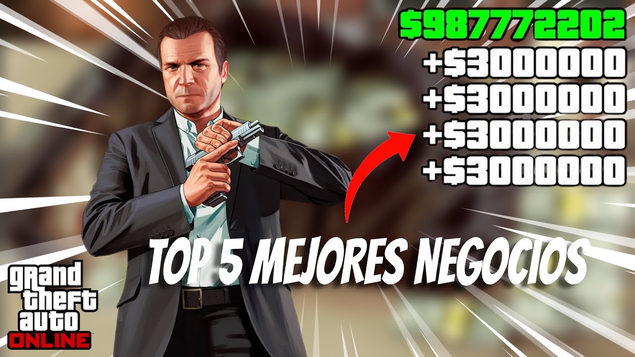 Los 5 Negocios que MÁS PAGAN en GTA 5 Online