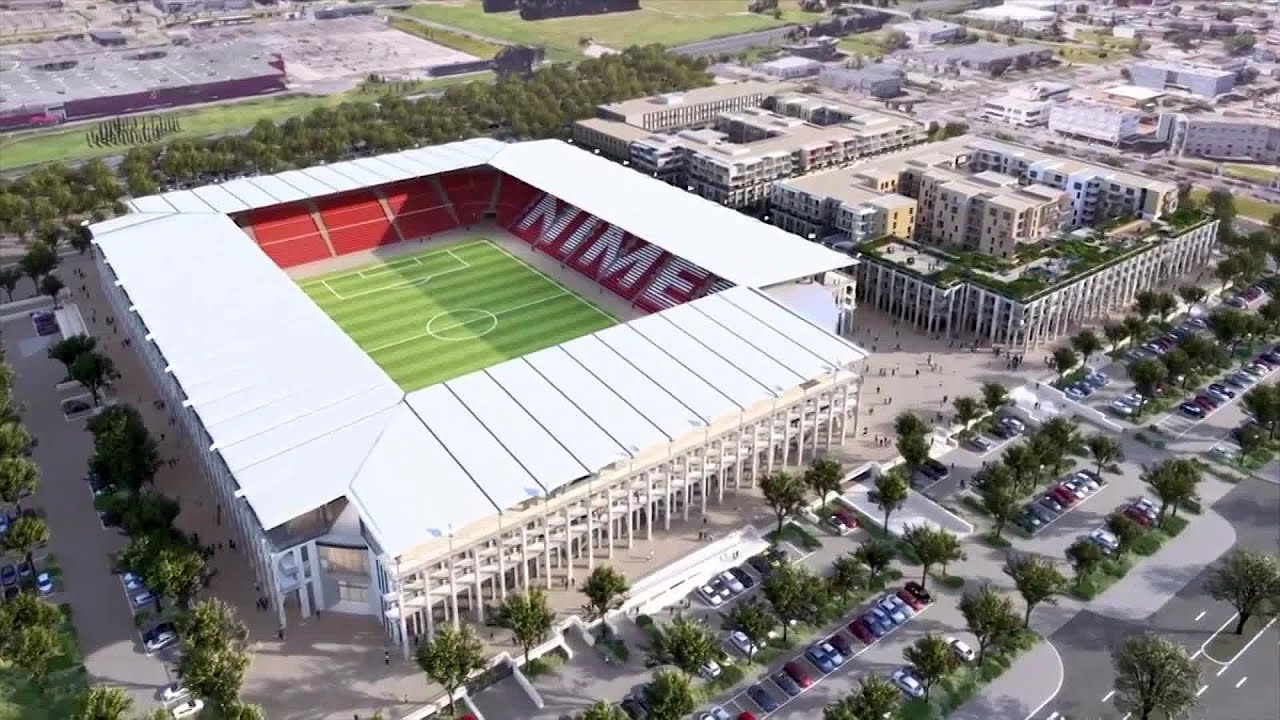 Nîmes : le projet stade, hôtels, restaurants, bureaux logements pour remplacer les Costières en 2026