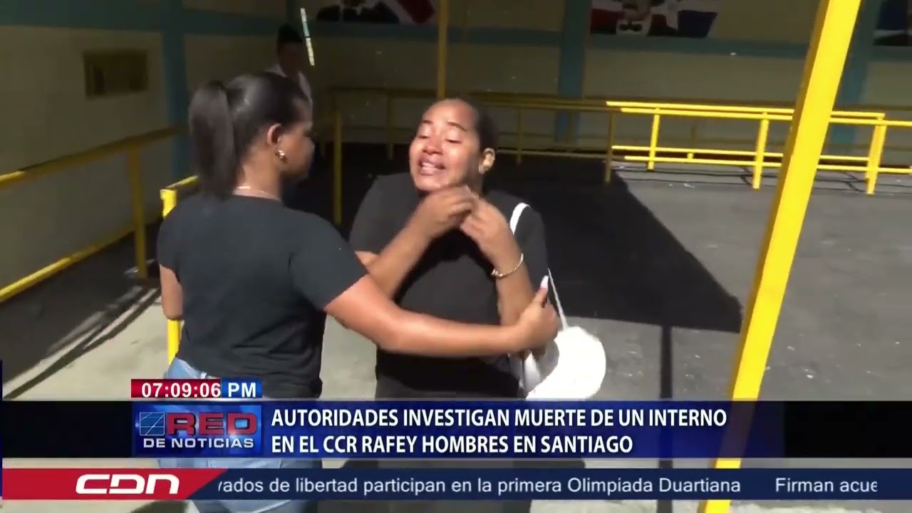 Autoridades investigan muerte de un interno en el CCR Rafey Hombres en Santiago