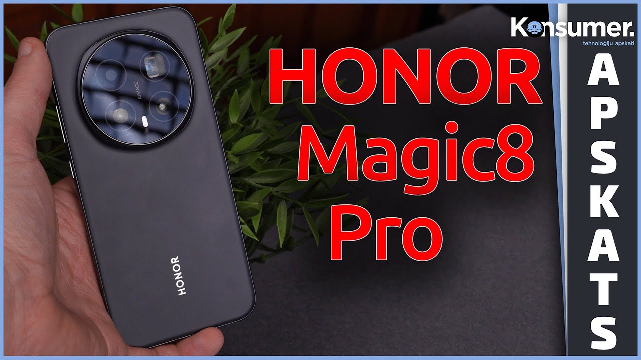 Honor Magic8 Pro - Kad labs kļūst vēl labāks. | Konsumer 