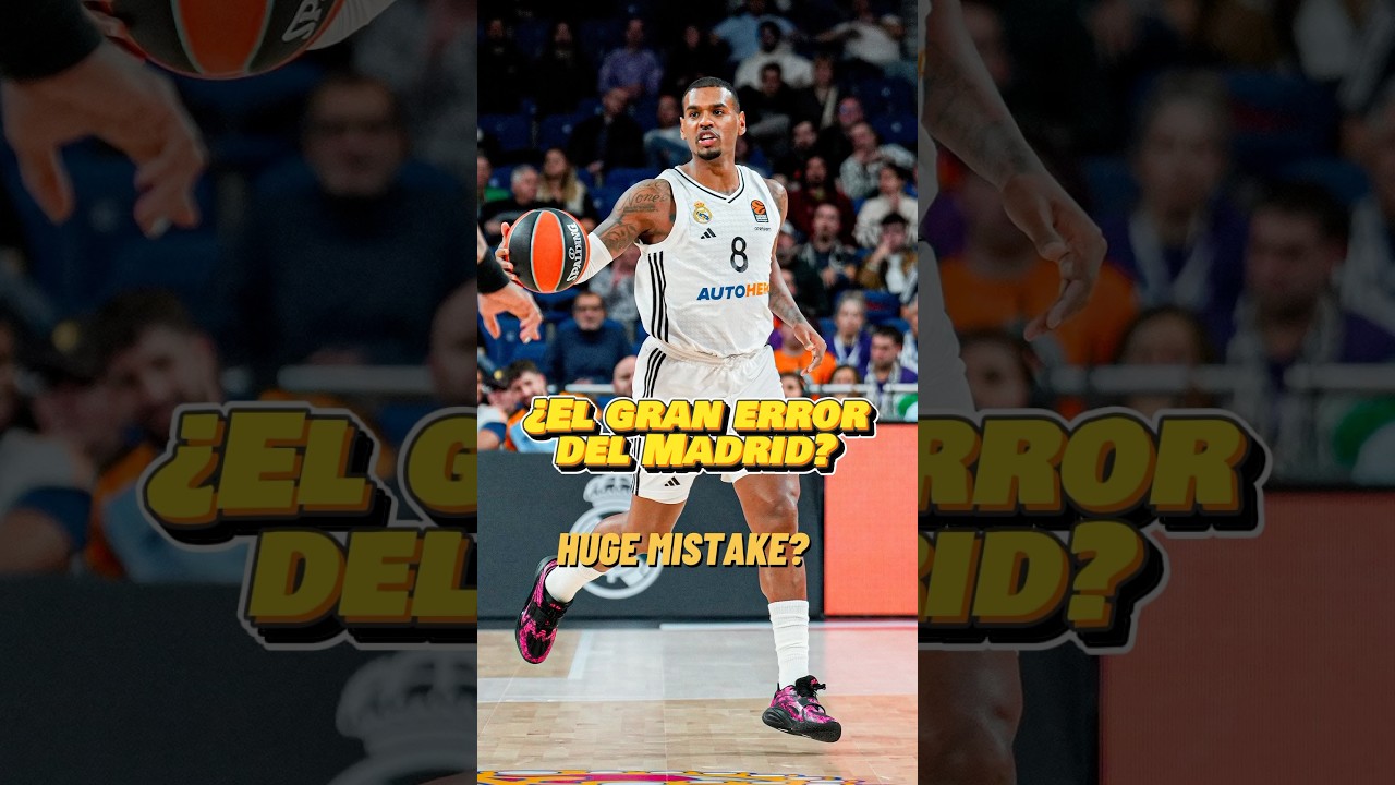 EL GRAN ERROR DEL REAL MADRID #euroliga #acb #nba #baloncesto #basketball #realmadrid