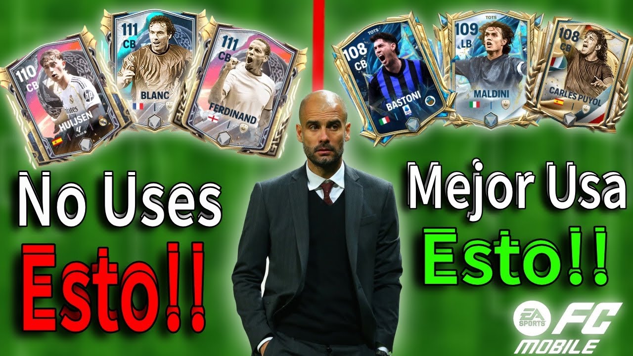 Estos defensores CAROS no sirven… Usa esto y mejora tu defensa en FC Mobile