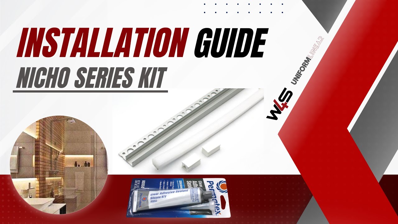 Nicho Series Waterproof LED Light Kit Installation Guide - outdated