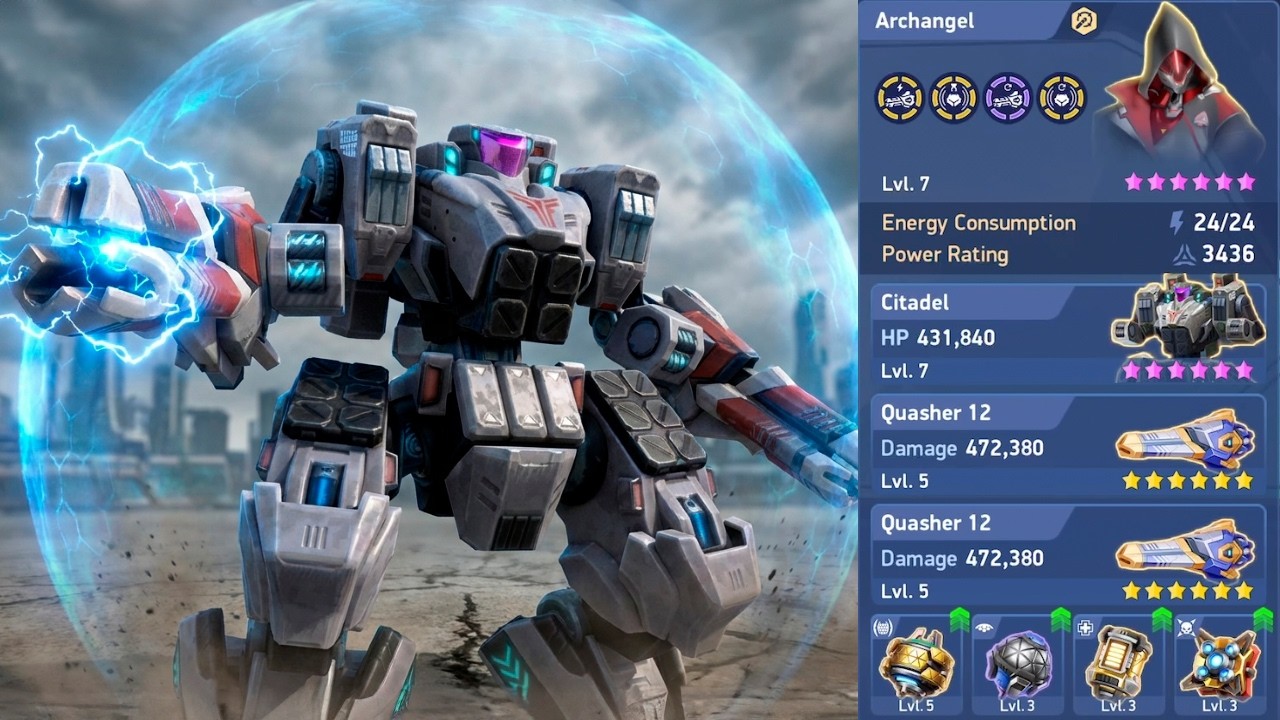 Citadel Quasher = Safest Heavy Damage Build