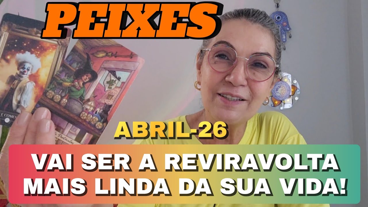 ♊️PEIXES ABRIL SER&Aacute; INESQUEC&Iacute;VEL🔮O DESEJO &Eacute; MAIOR QUE O MEDO🤗VC VAI VIVER A MAIOR MUDAN&Ccedil;A DA VIDA🎉