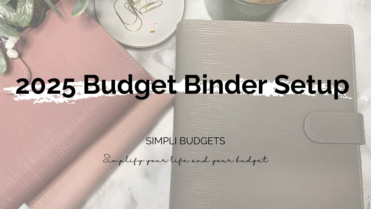 My 2025 Budget Binder Set Up | New Binders & Envelopes | System Refresh #cashbudgeter #cashstuffing