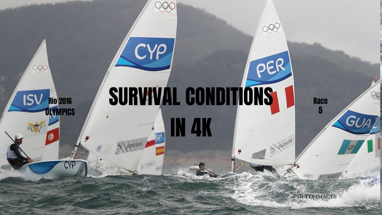 SURVIVAL CONDITIONS I Rio 2016 SAILING RACE 5 HIGHLIGHTS I REMASTERED IN 4K