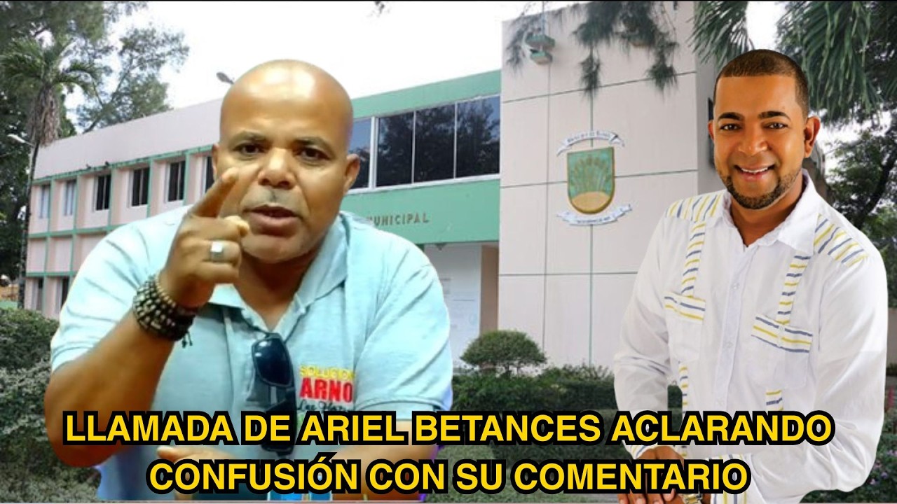 Llamada De Ariel Betances Aclarando Confusión Con Su Comentario!!!