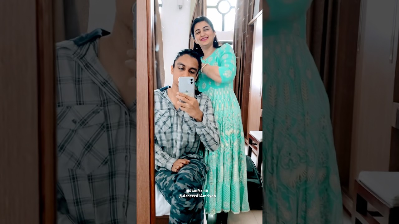 Indian Boy🇮🇳❤️🇸🇦Saudi Girl #JianAzmir #AtheerAlAmriyah #JianAtheer #Jian #Atheer  #SaudiArabia