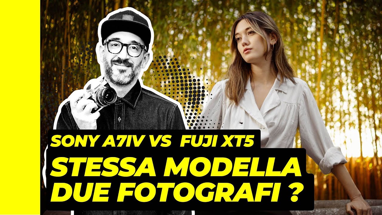SFIDA FOTOGRAFICA: Due fotografi, una modella - Chi catturerà lo scatto perfetto?