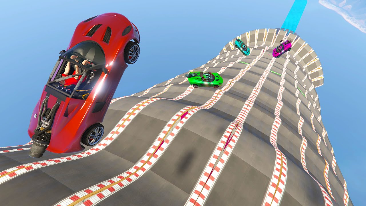 Only 1% Can Survive This Mega Ramp - GTA 5 Online