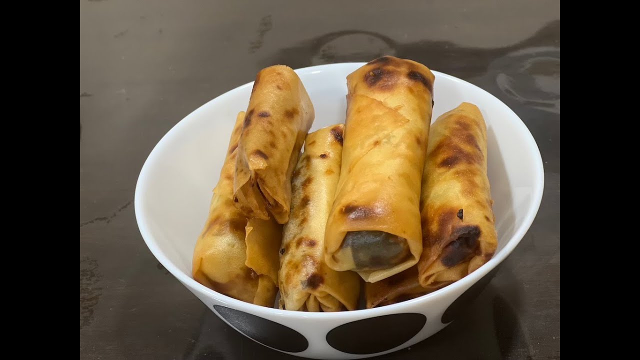 Chicken Spring rolls (చికెన్ స్ప్రింగ్ రోల్స్)