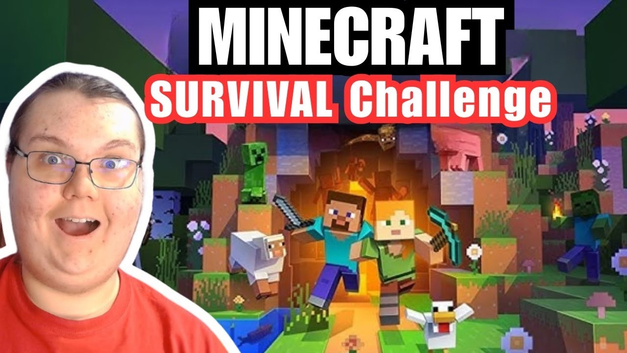 Playing Minecraft but If I die I gift 10 memberships!! 🎁 (Minecraft Survival challenge)