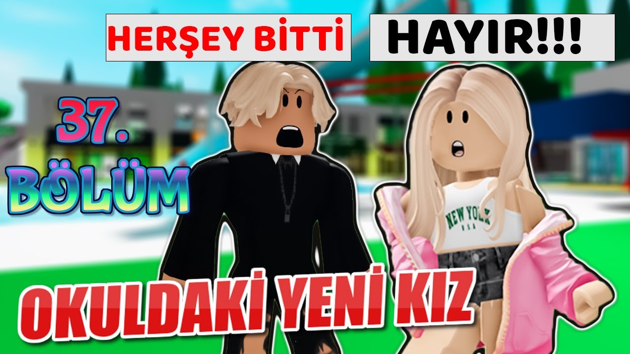 OKULDAKİ YENİ KIZ-Brookhaven Film 37. Sezon(ROBLOX BROOKHAVEN RP)