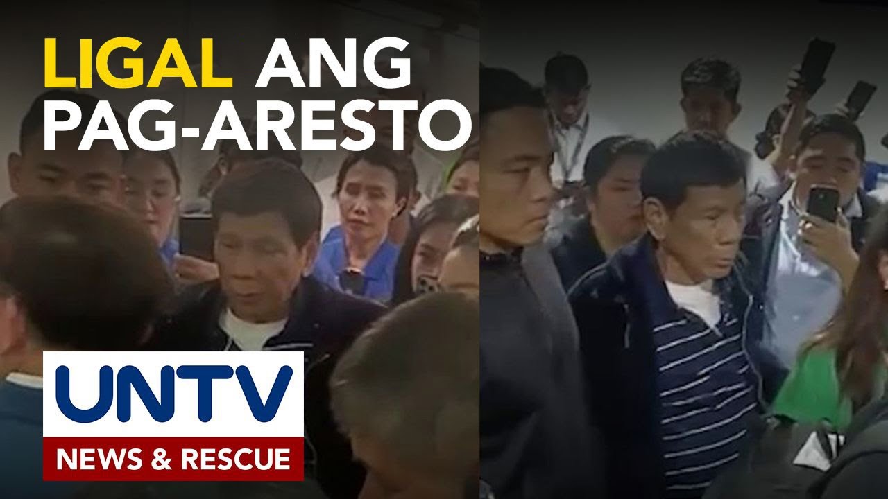 Pagpapadala kay FPRRD sa International Criminal Court, legal ayon sa Solicitor General
