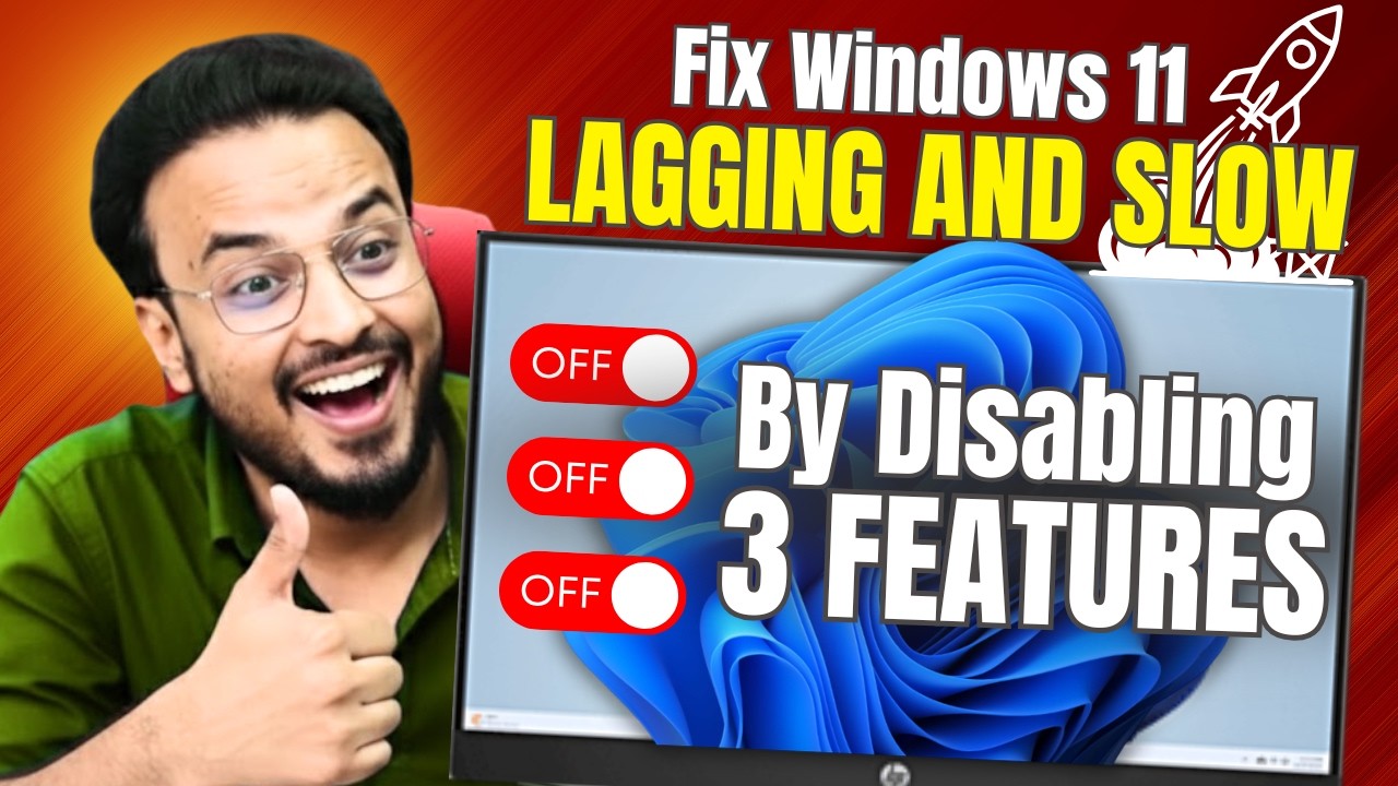 Windows 11 की ये 3 FEATURES अभी OFF कर लो! (Computer हो जाएगा Superfast)