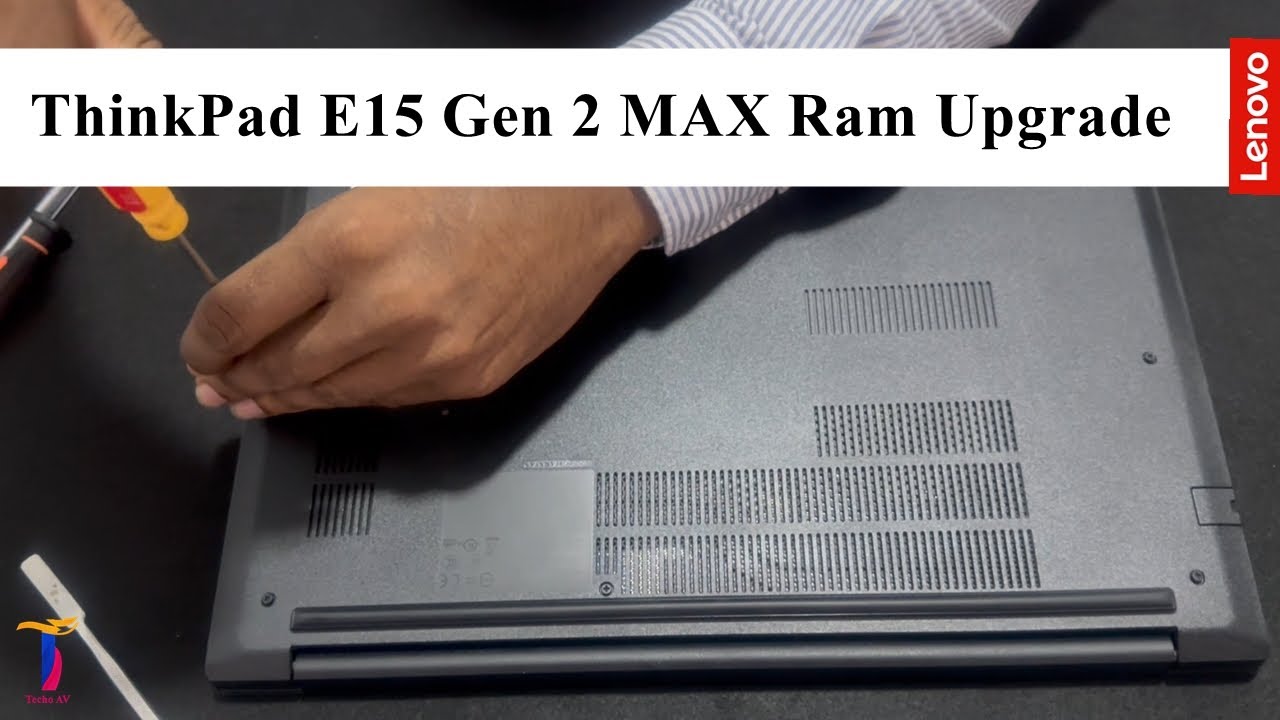 Lenovo ThinkPad E15 Gen 2 MAX Ram Upgrade | ThinkPad E15 32GB Memory Upgrade and Battery Replace
