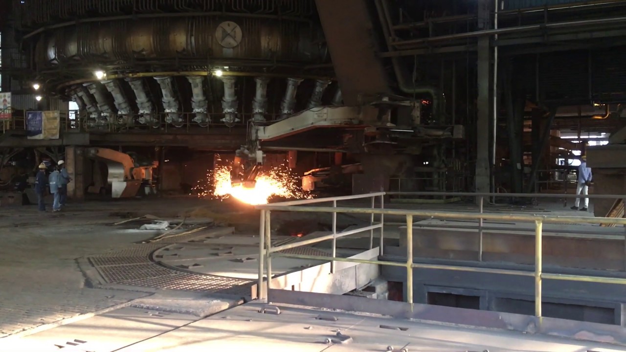 Blast Furnace Tap Hole opening