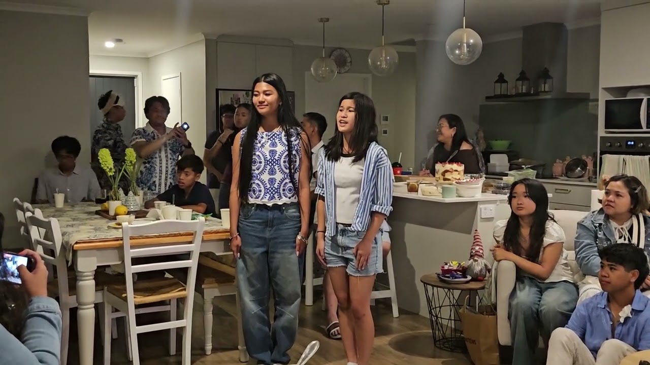"For Good" sung by Erin and Anika