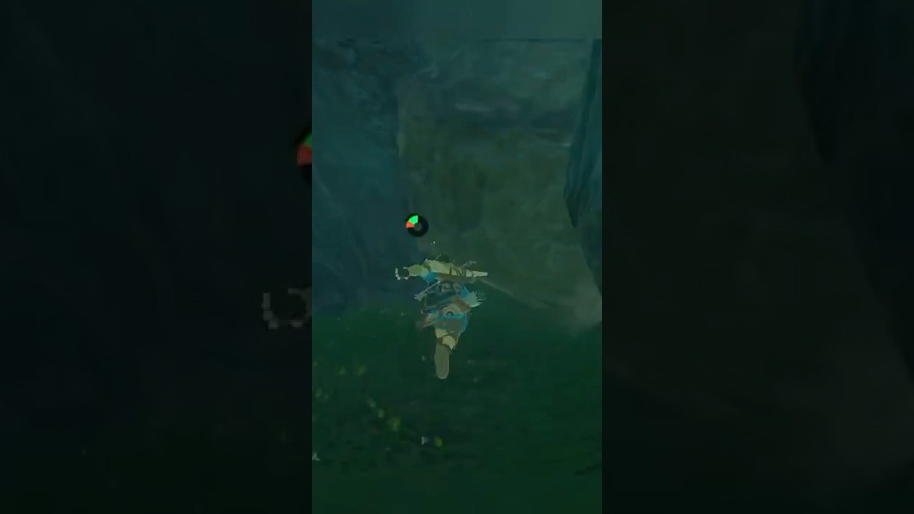 When a boulder jumpscares you [Zelda Breath of the Wild] 