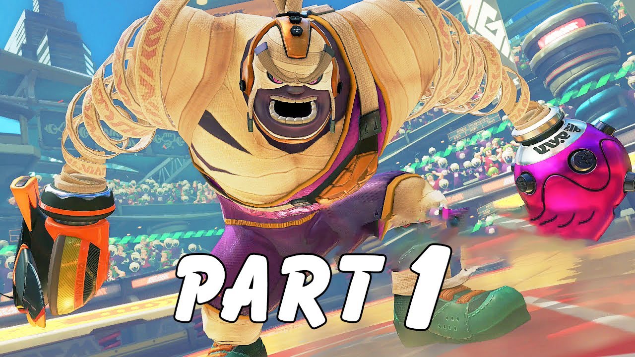 ARMS Walkthrough Gameplay Part 1 - READY TO RUMBLE [1080p HD Nintendo Switch]
