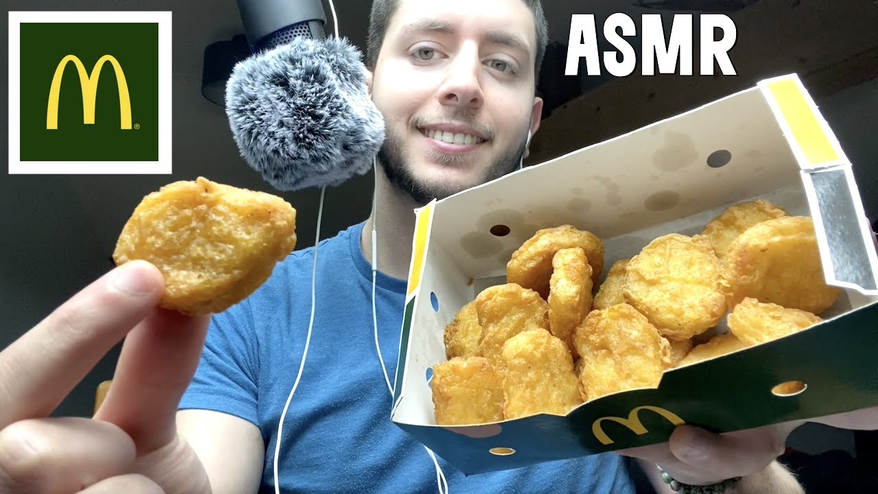 ASMR FR - Dégustation NUGGETS MCDO ! On adore, sauce moutarde évidemment