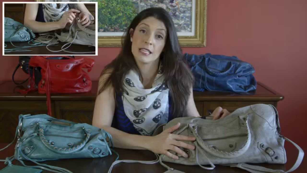 How to spot a fake Balenciaga City Bag: Part 1