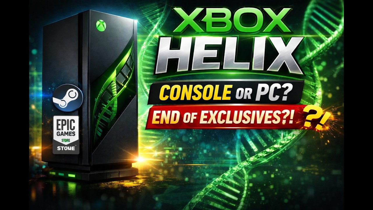 Xbox Helix Explained: Steam, PC Games, and the End of Exclusives?
