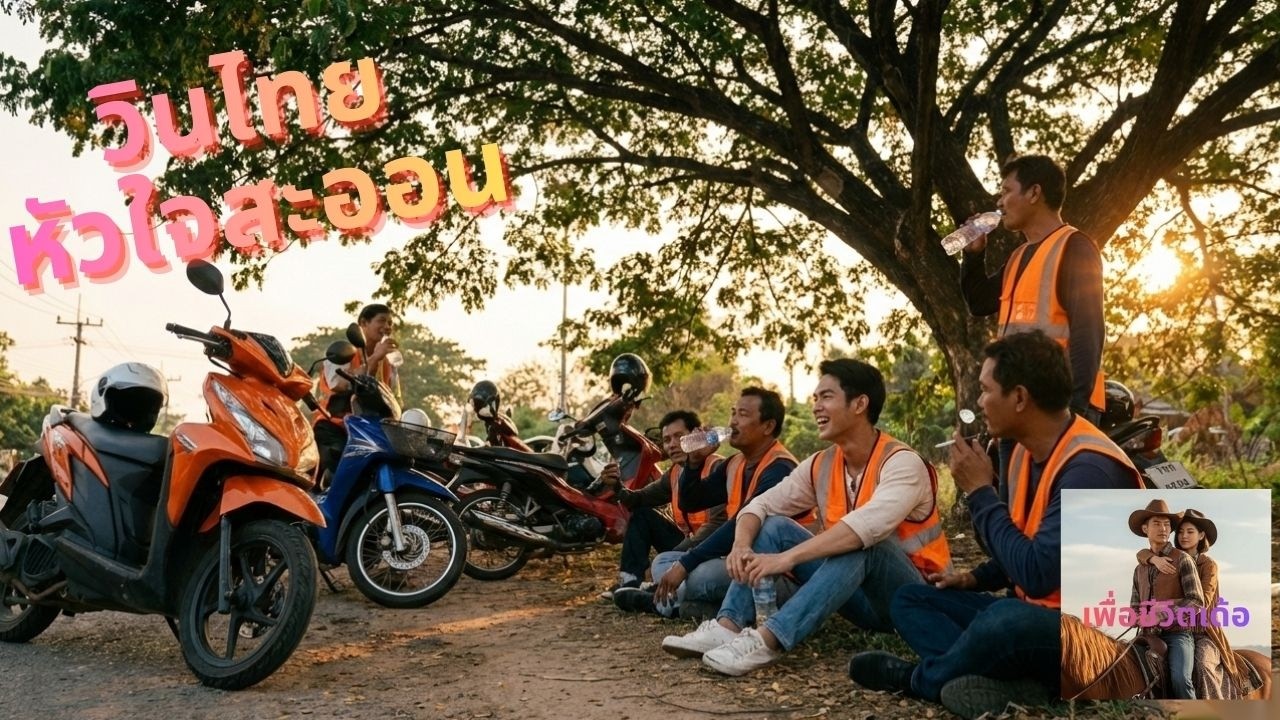 เพลงเสื้อวินวินมอไซค์ - Official MV | สองล้อนี้... พาฝันให้เป็นจริง