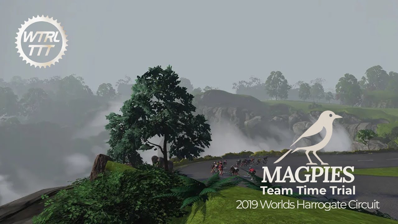 WTRL Team Time Trial | Harrogate 2019 Worlds Circuit (2 Laps) | Magpies