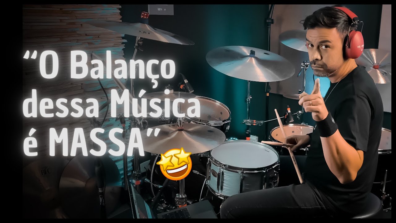 ARDE OUTRA VEZ - Thalles Roberto - JC Batera #drumcover