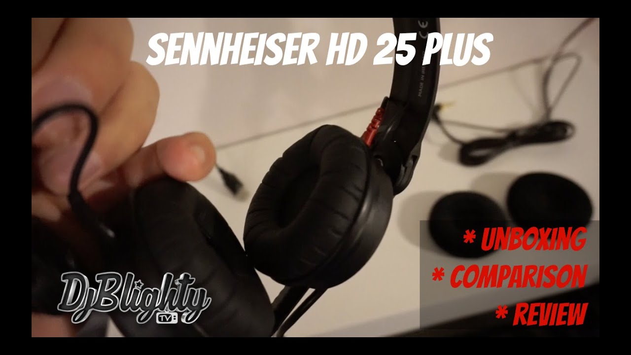 SENNHEISER HD25 PLUS // UNBOXING // COMPARISON // REVIEW