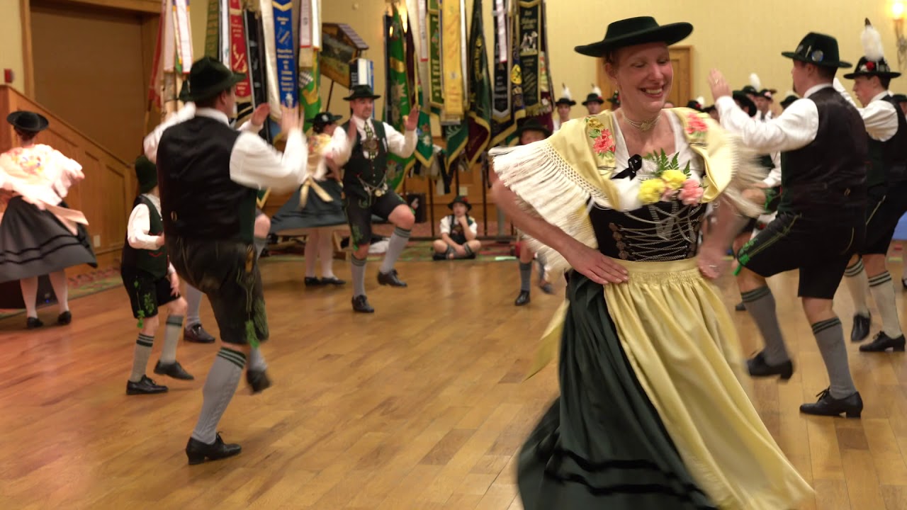 y2mate com   Auerhahn Schuhplattler Verein from Oley PA dance their Ehrentanz 1080p