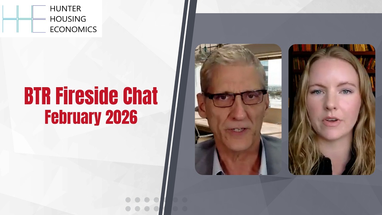 Build-to-Rent Fireside Chat -- Hunter Housing Economics