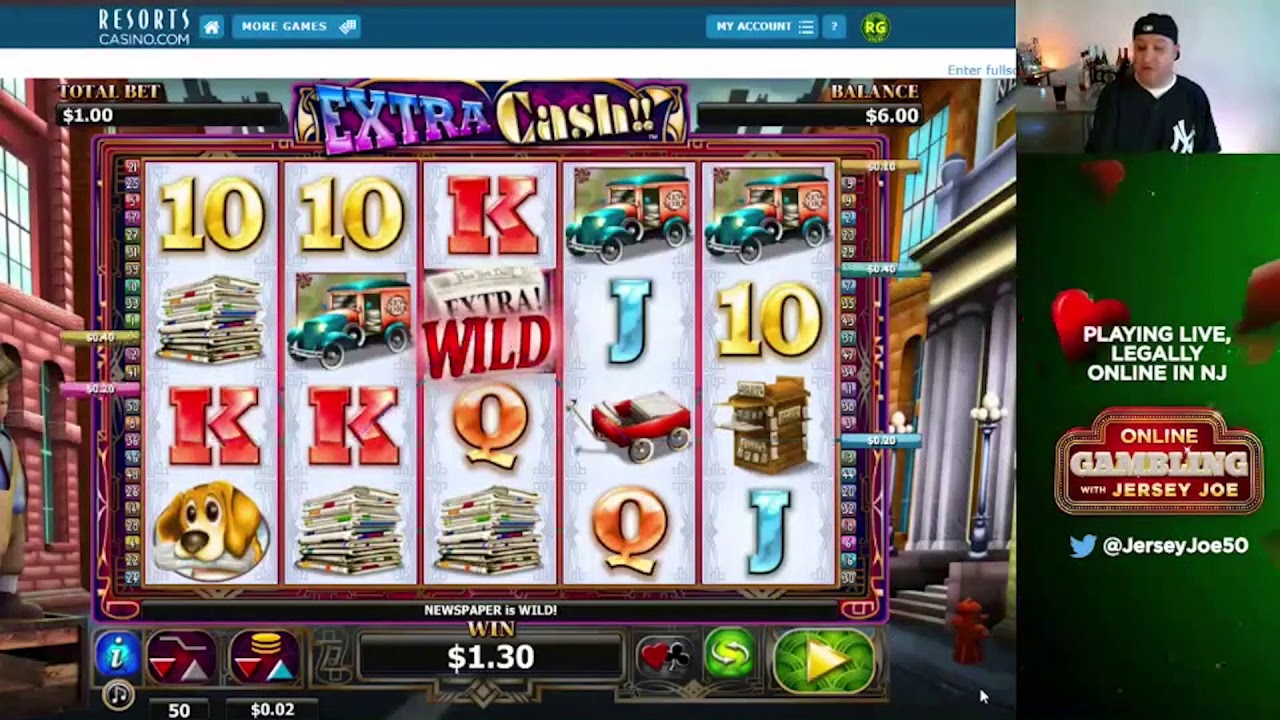 Extra Cash slots LIVE [Online Gambling with Jersey Joe # 98]