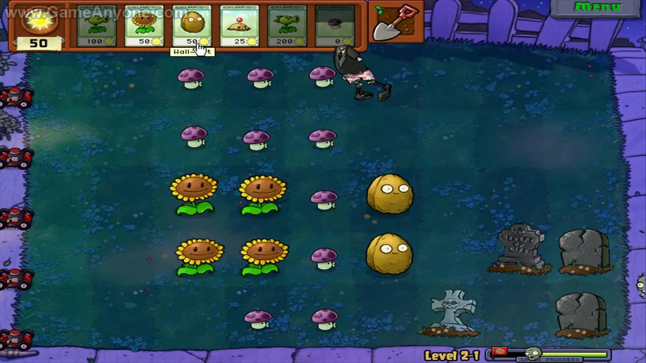 Plants Vs. Zombies HD - Level 2-1