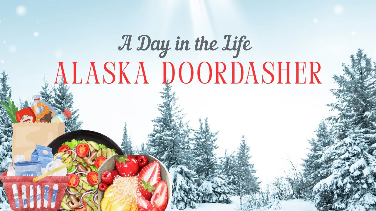“A Day in the Life of an Alaska DoorDasher | -10°F Winter Edition”